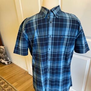 Tommy Hilfiger Blue Plaid Shirt